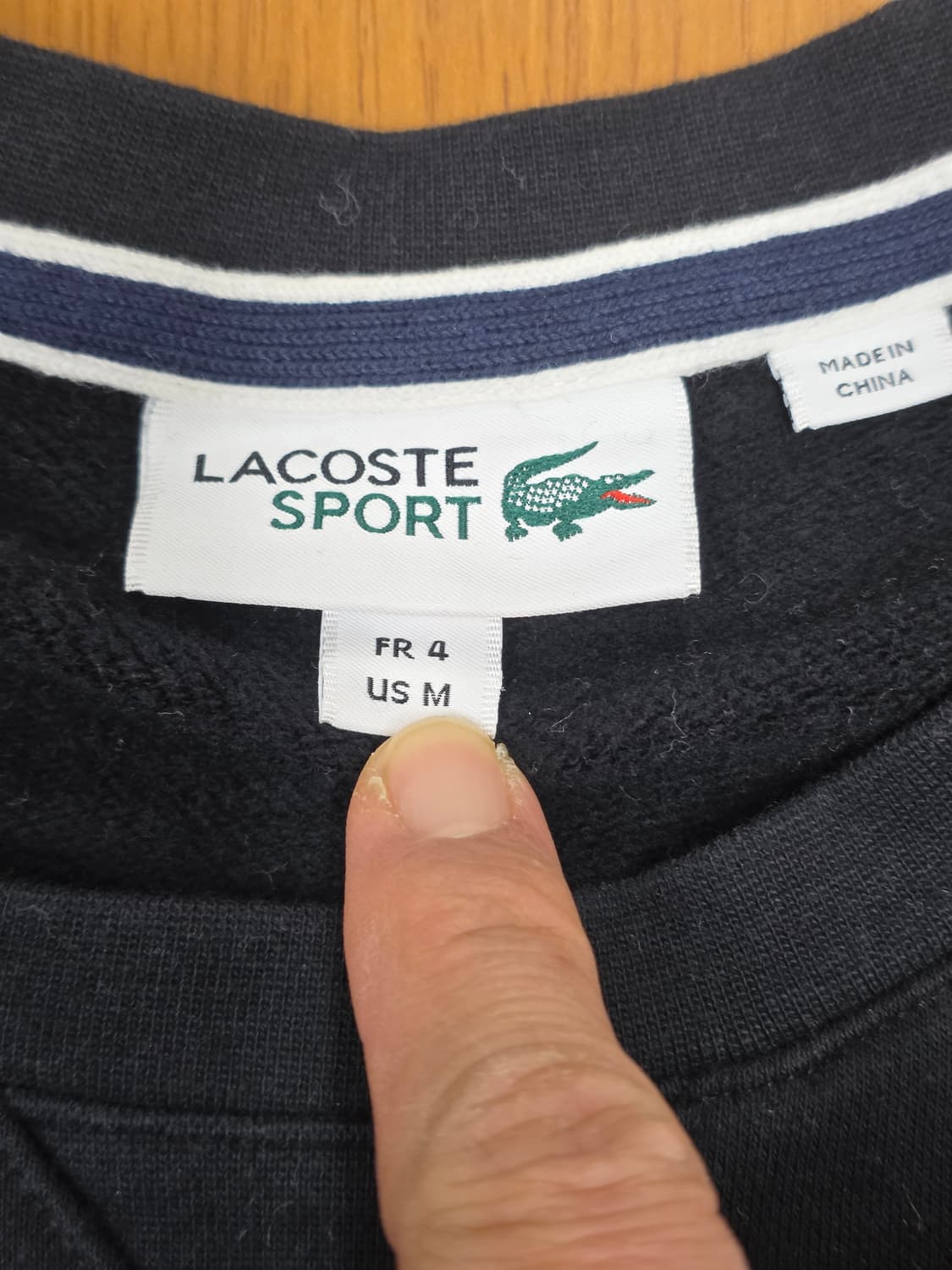 라코스테 맨투맨 M 상품이미지3