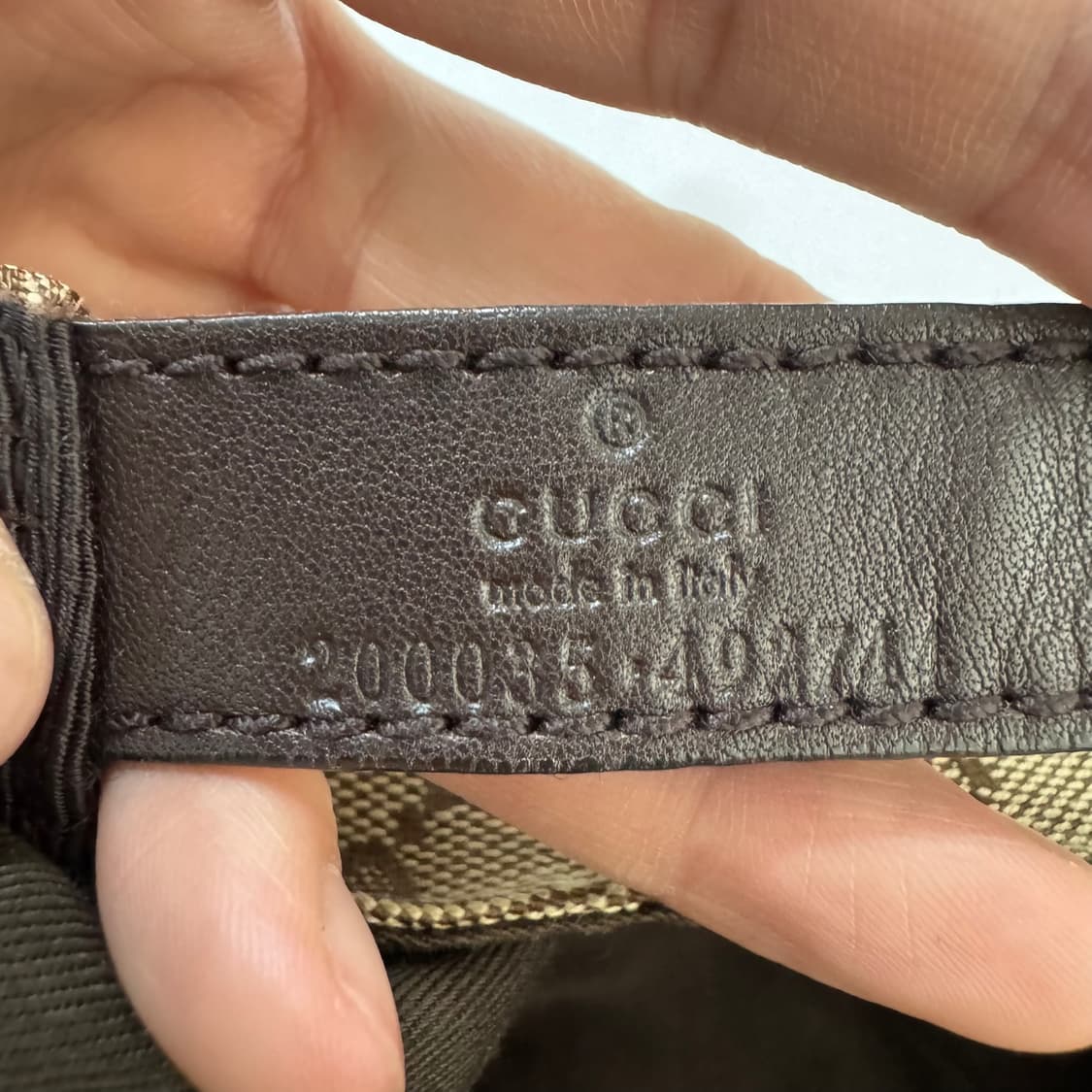 정품 구찌 GG로고 볼캡 상품이미지7