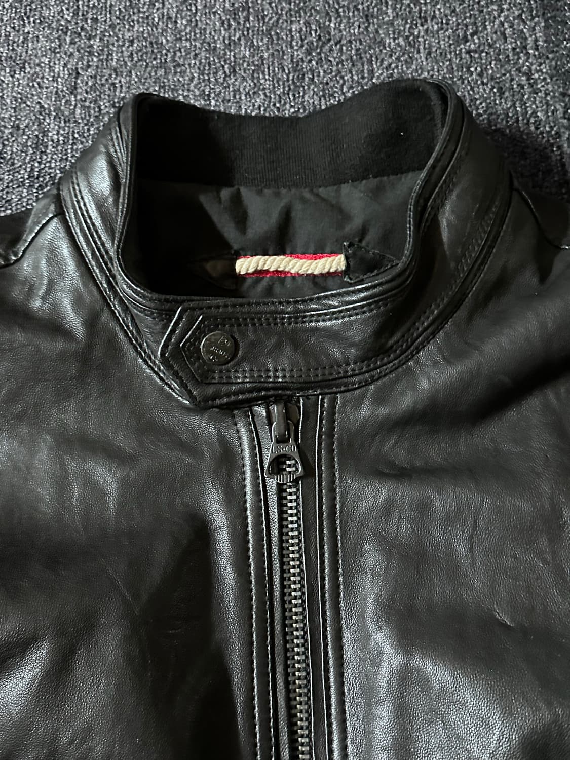 Levis 리바이스 램스킨 레더 가죽자켓   상품이미지4