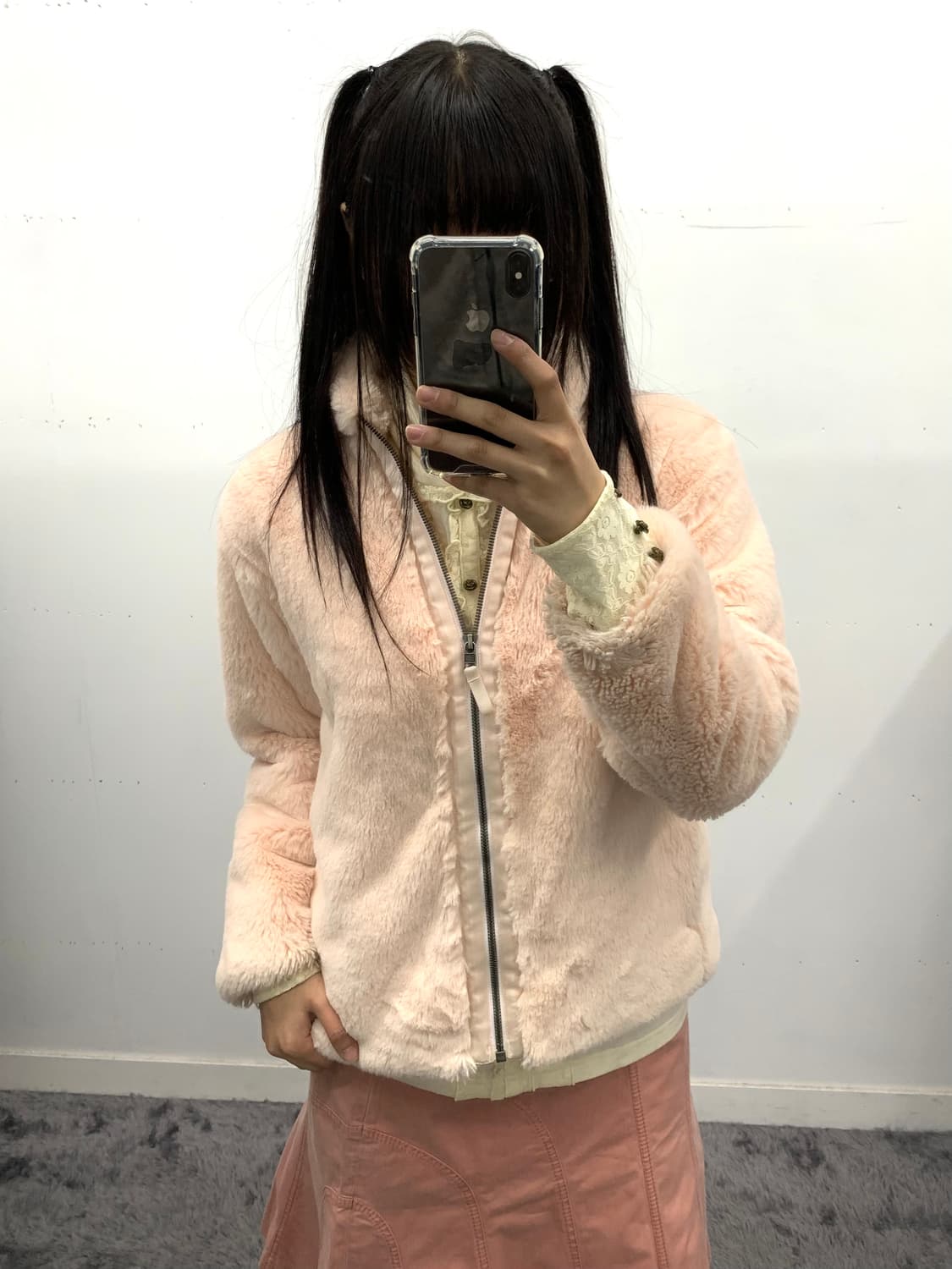 모스키노 핑크 미디 스커트 상품이미지3