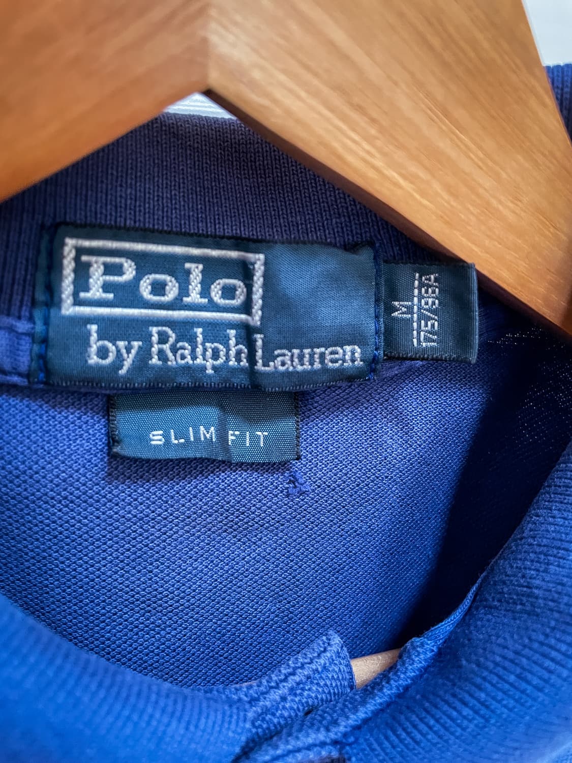폴로 랄프로렌 블루 반팔 카라티 상품이미지2