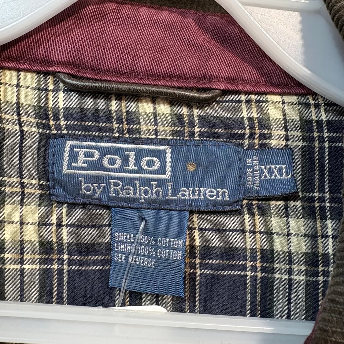 [XXL] POLO 폴로 랄프로렌 코듀로이 넥 빈티지 코튼 자켓 상품이미지5