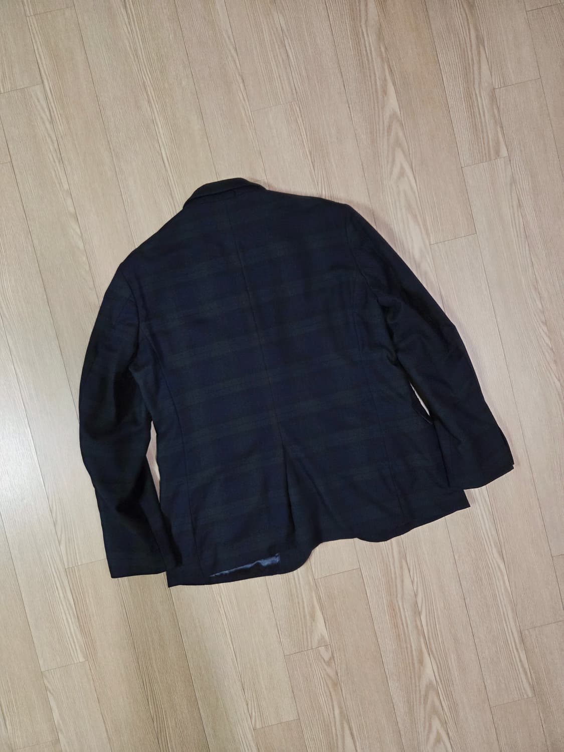 뷰티앤유스 블랙와치 울 블랜딩 블레이져 재킷 상품이미지7