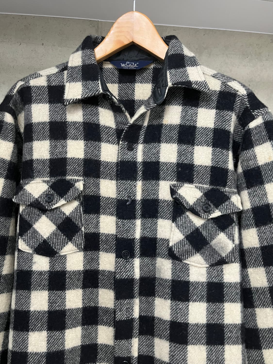 80's Woolrich USA Buffalo Check Shirt 상품이미지2