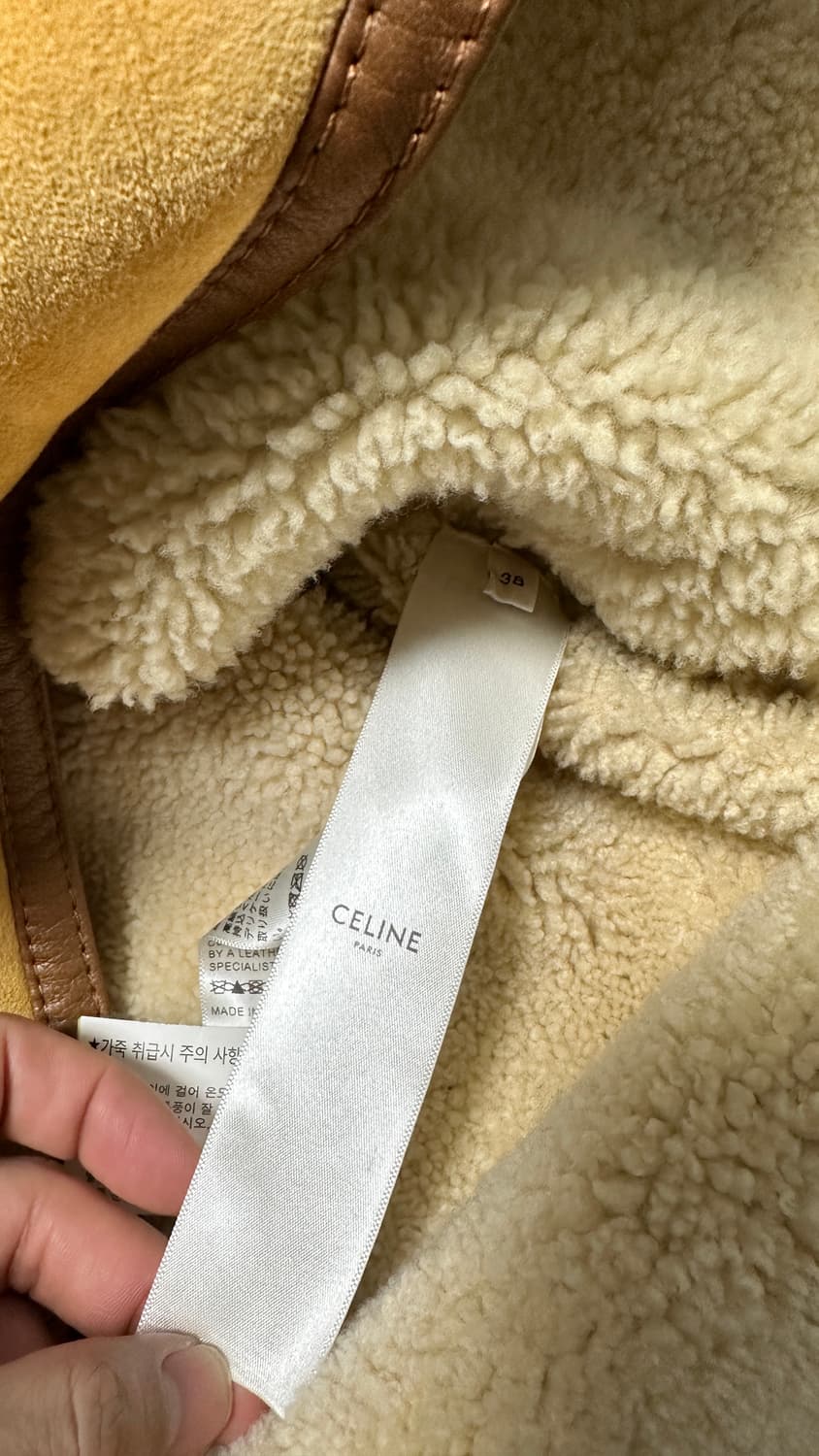 셀린느 여성 리얼 무스탕 38사이즈 국내 매장 정품(남성가능) 정가 천만 상품이미지7