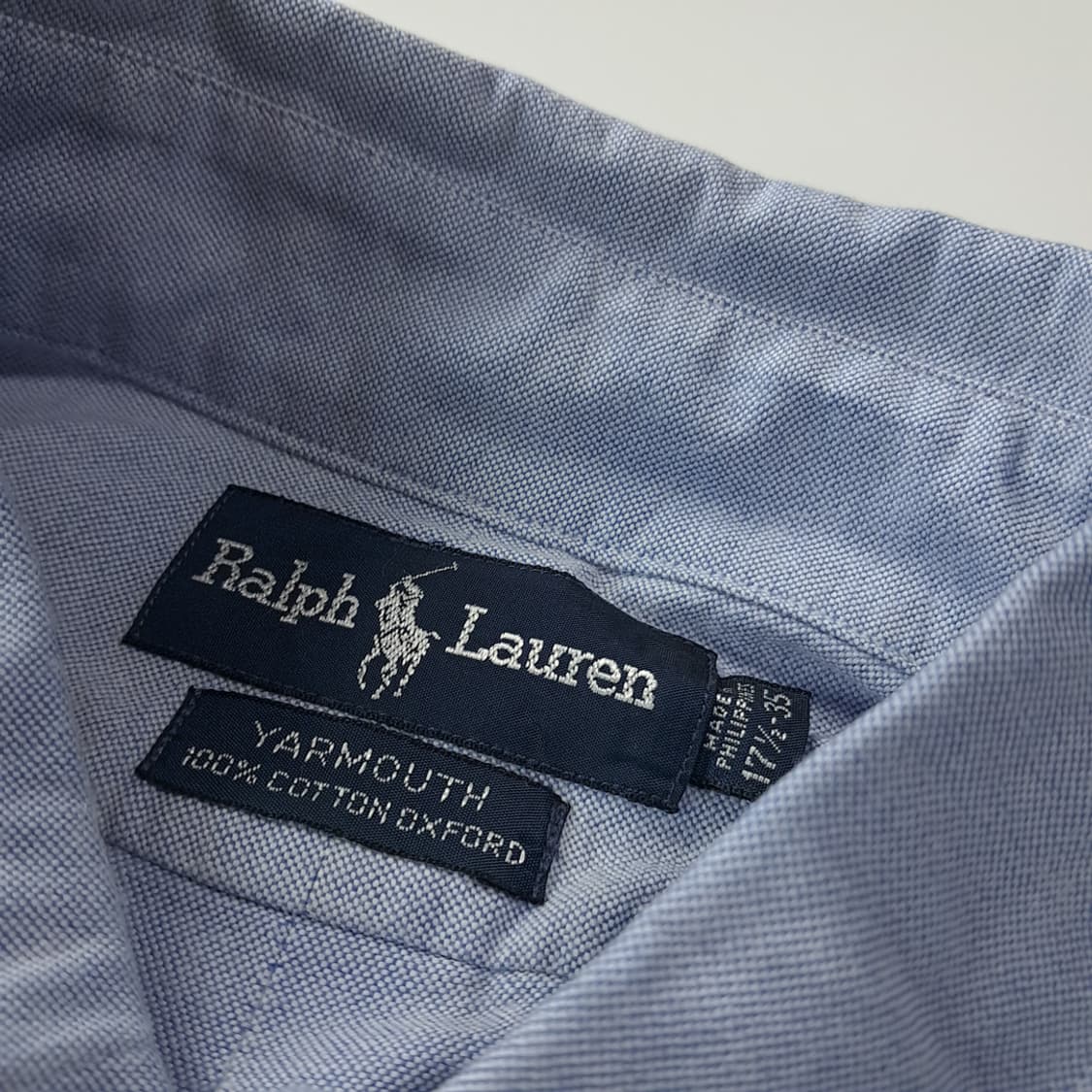 CK395 XL 폴로 90s 야머스 더스티 클래식블루 셔츠 남방 상품이미지3