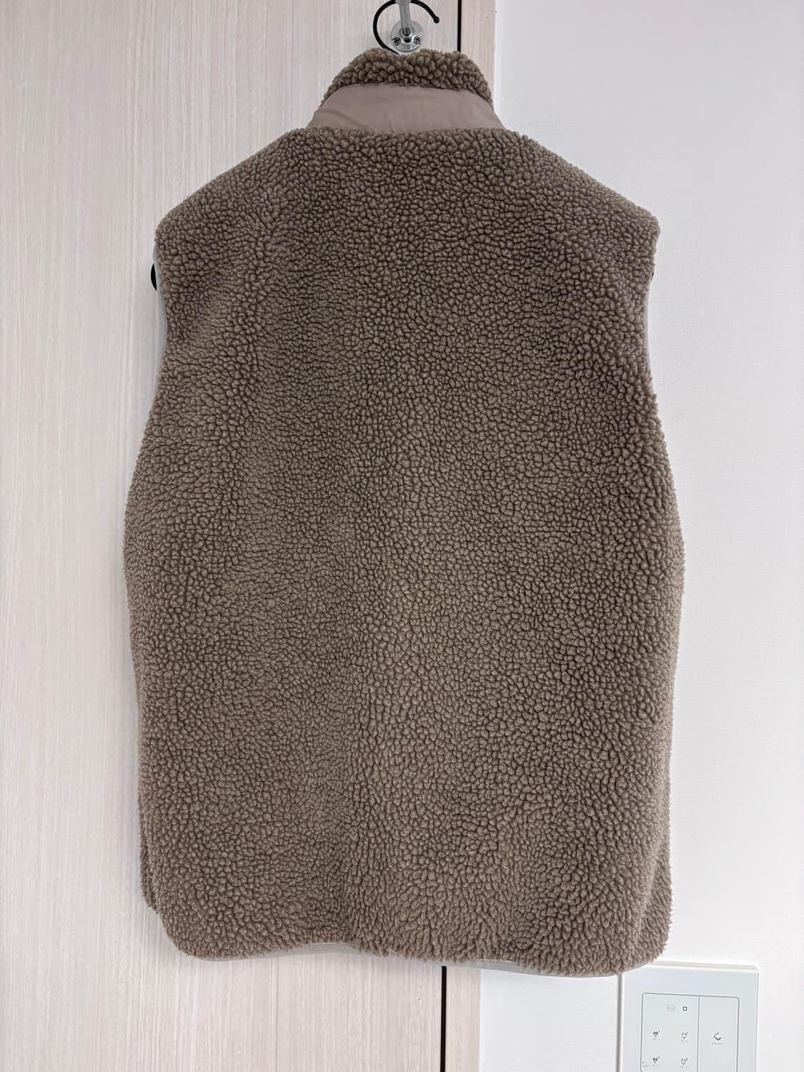 L 타이온 TAION 리버서블 오리털 후리스 패딩 조끼 상품이미지4