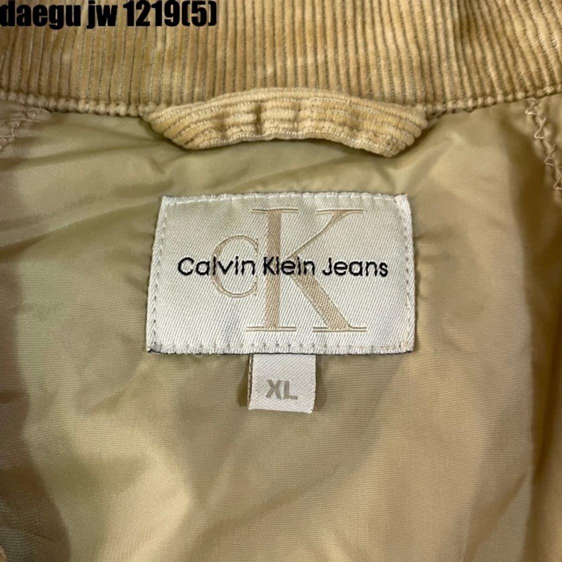 캘빈클라인 코듀로이 자켓 상품이미지3