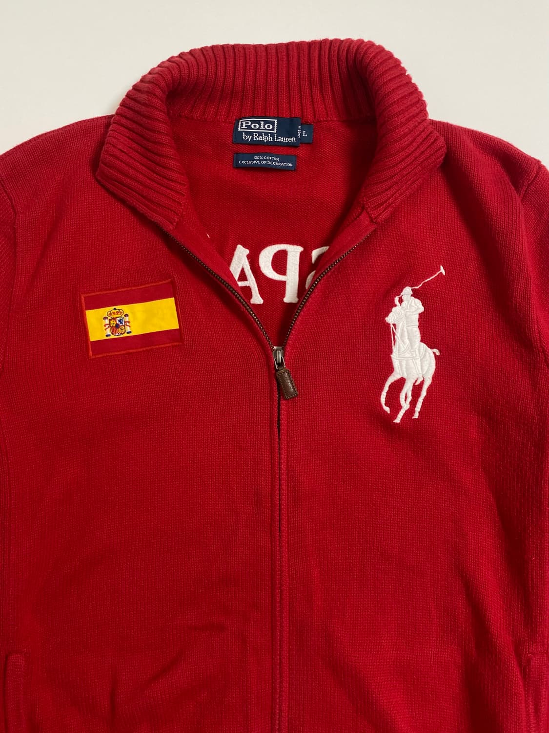 폴로 빅포니 에스파냐 니트집업 상품이미지5