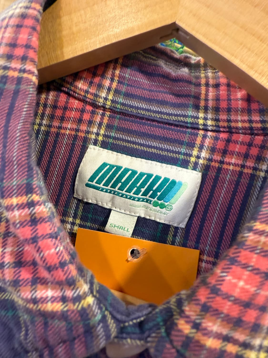 빈티지 멀티 컬러 체크셔츠 상품이미지2