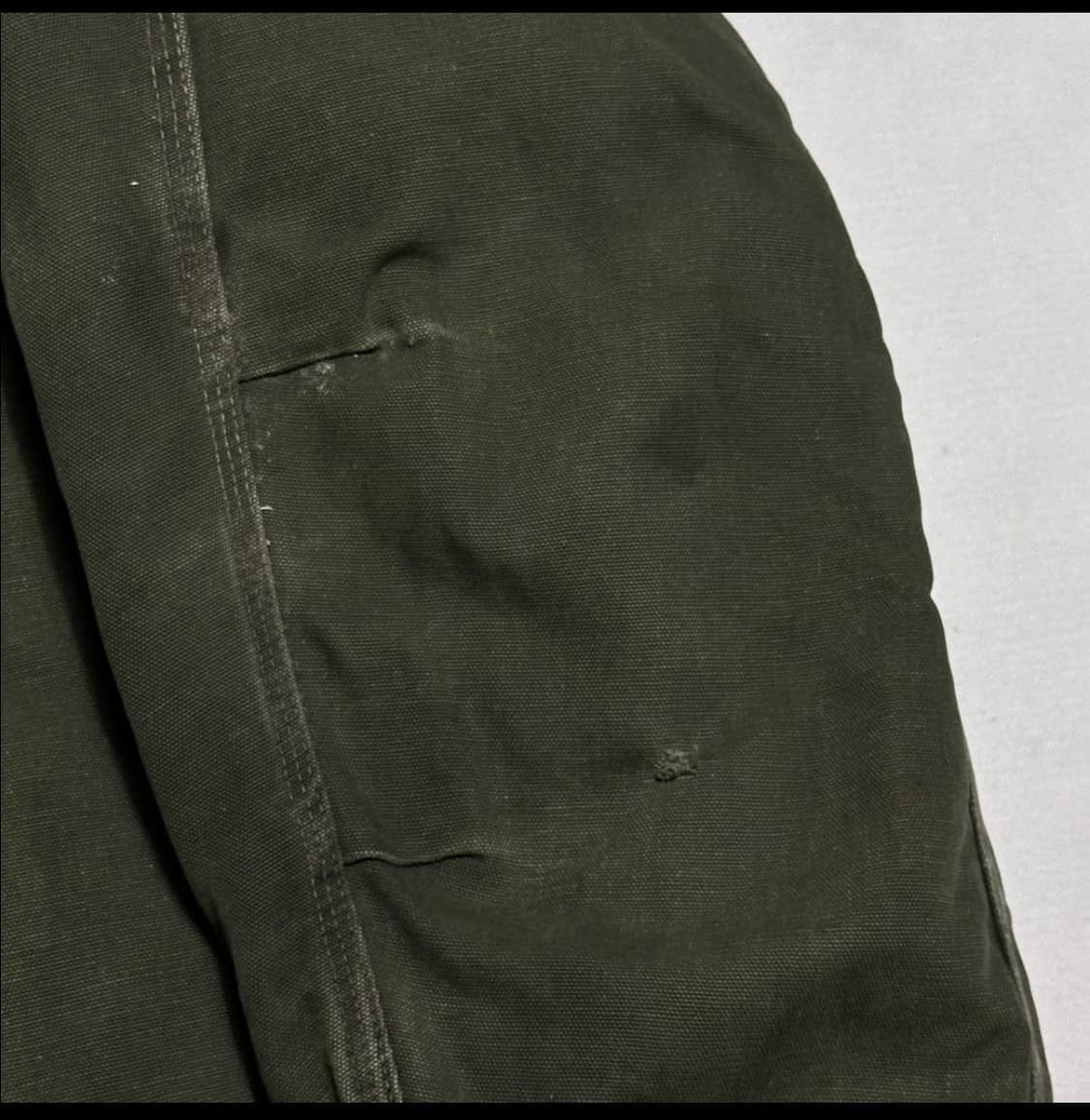 [XL] 칼하트 빈티지 카키 워크자켓 상품이미지5