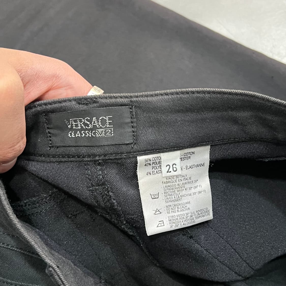  베르사체 아카이브 다크팬츠 y14478 상품이미지7