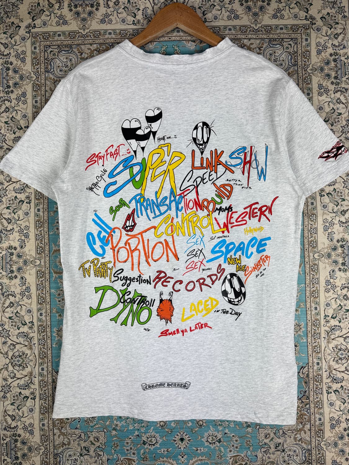 크롬하츠X매티보이 PPO 브레인 반팔티셔츠1600 상품이미지3