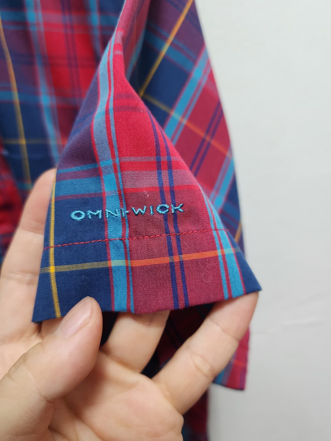 컬럼비아 옴니위크 타탄체크 셔츠 상품이미지3