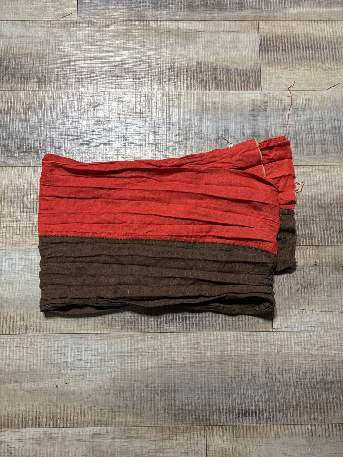 xlim 엑슬림 ep8 스카프 오렌지 브라운 상품이미지2