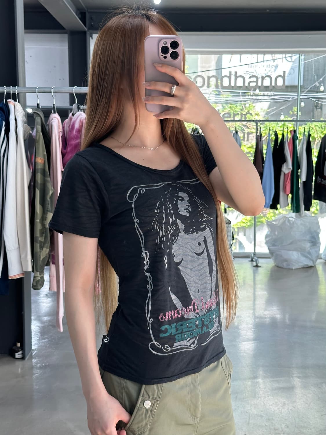 히스테릭글래머 히스걸 지브라 반팔티 상품이미지1