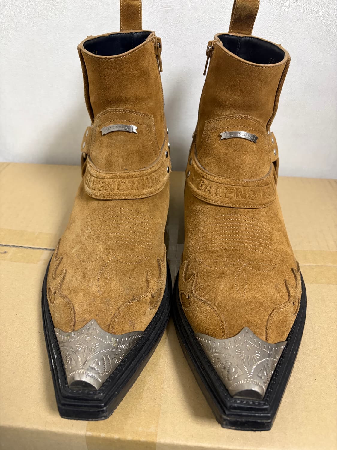 발렌시아가 스웨이드 산티아고 부츠 41 상품이미지2