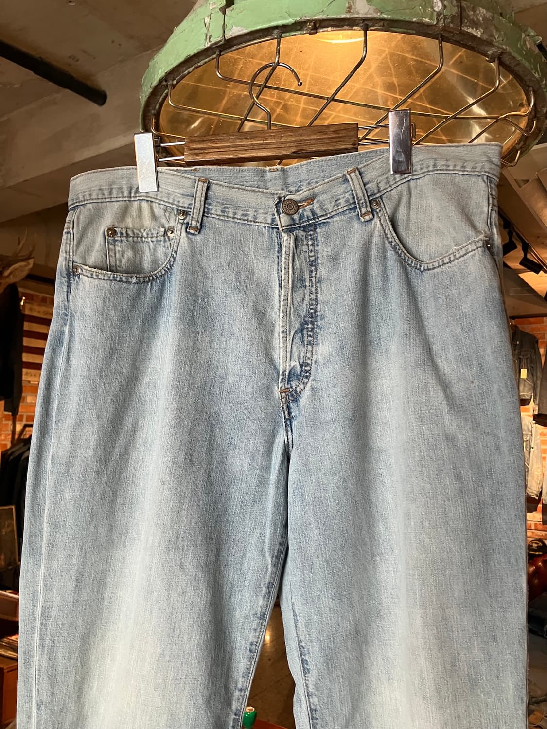 90s USA RRL 빈티지 더블알엘 5포켓 데님 팬츠 상품이미지3