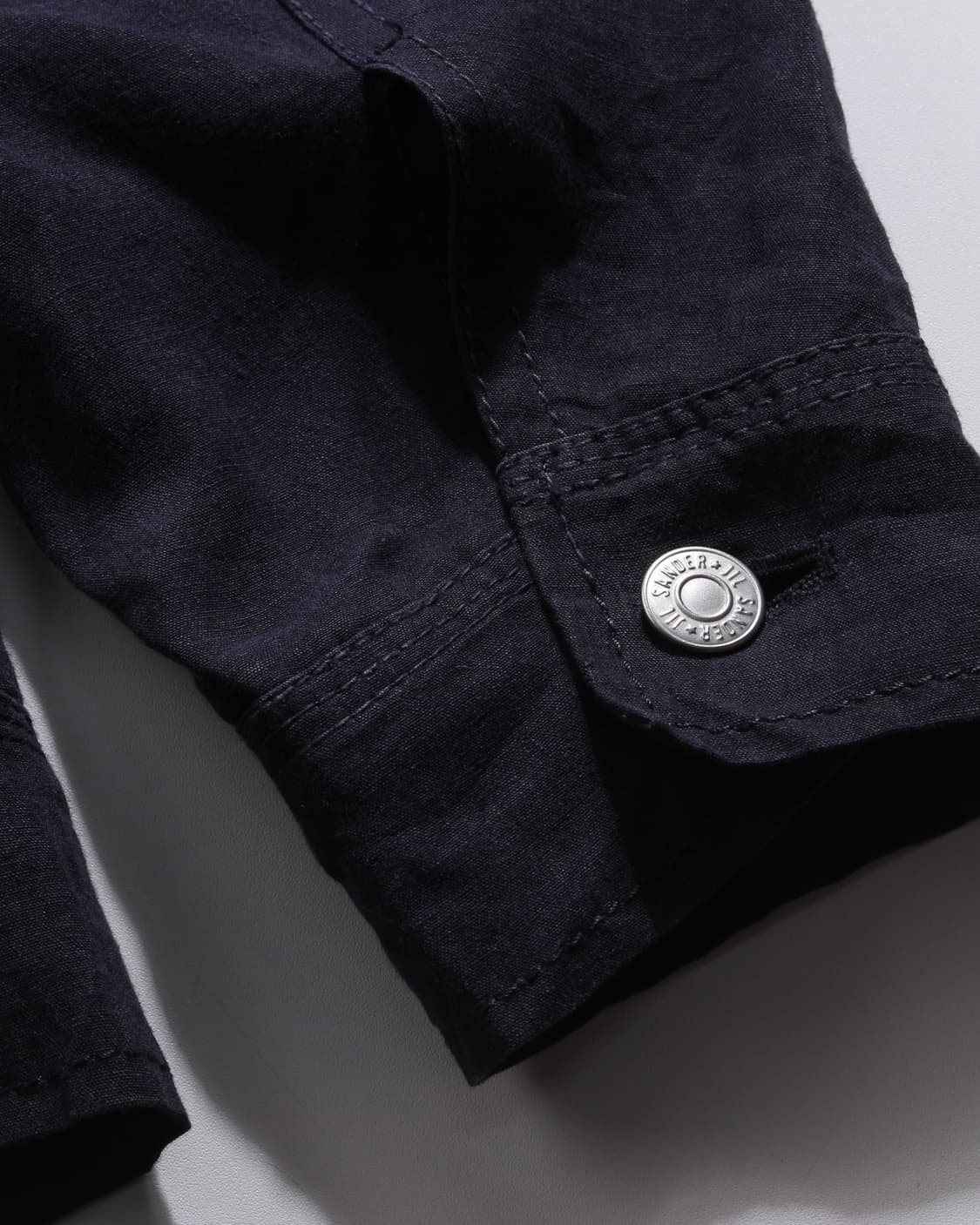 00s Jil Sander pure linen trucker jacket 상품이미지8