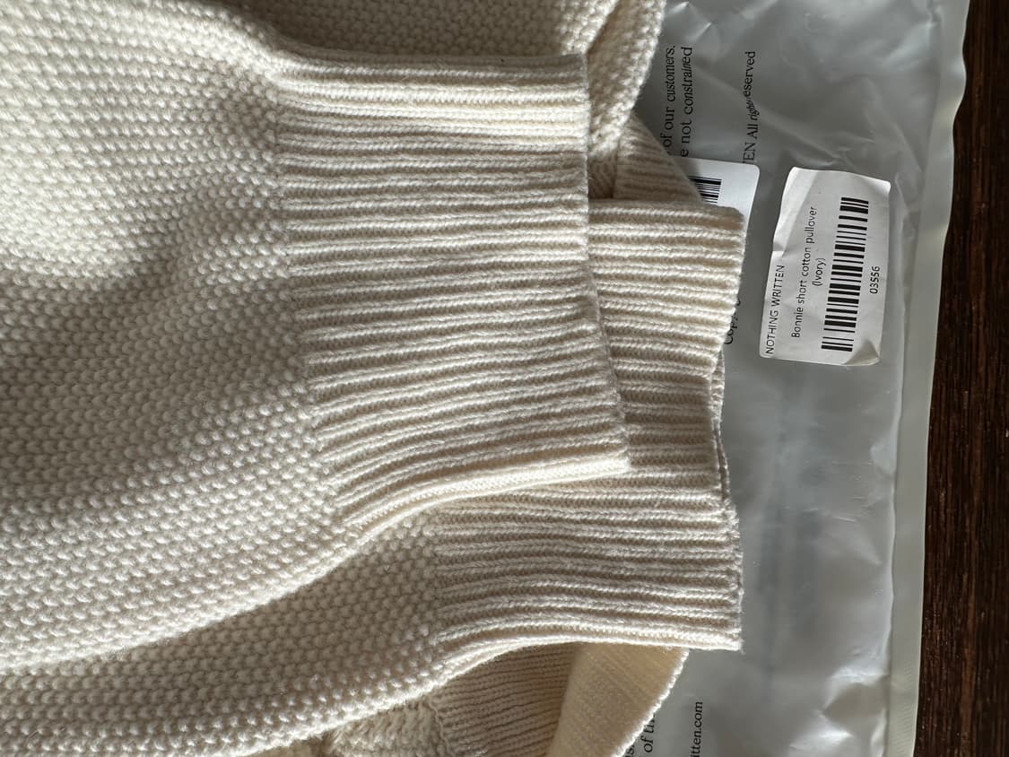 낫띵리튼 니트 상품이미지5