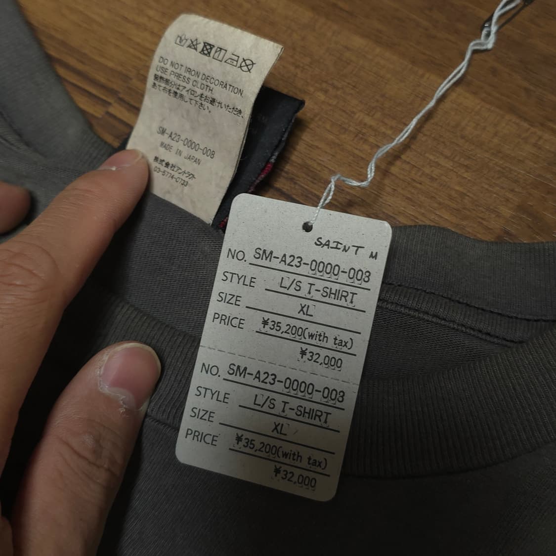 [XL]세인트미카엘 23AW 더 뮤턴트 롱슬리브 상품이미지9