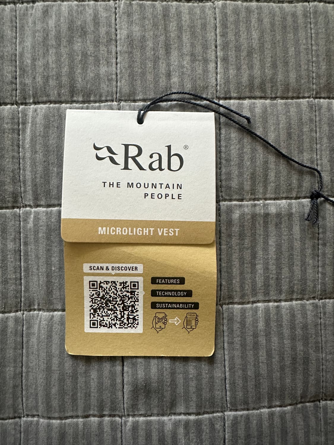 Rab 마이크로라이트 베스트 벨루가 m 새상품 상품이미지6