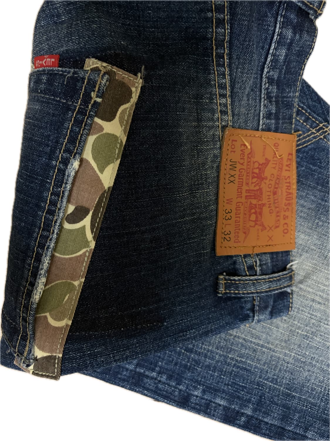 준야와타나베 리바이스 패치워크 + 카모 상품이미지5