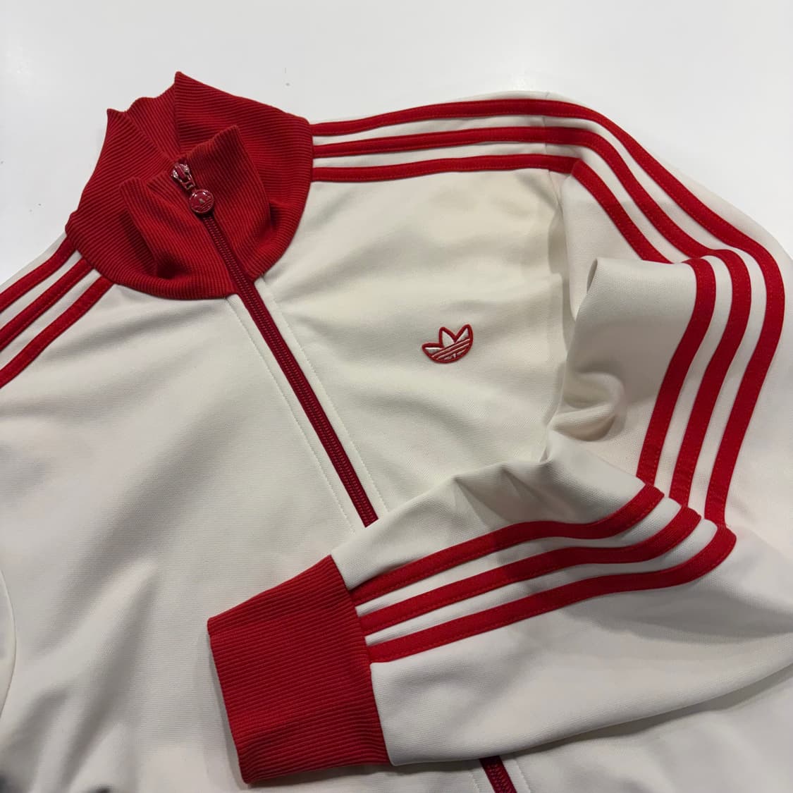 [100] 06s 아디다스 도쿄 Tokyo 져지 트랙탑 화이트 B724 상품이미지3