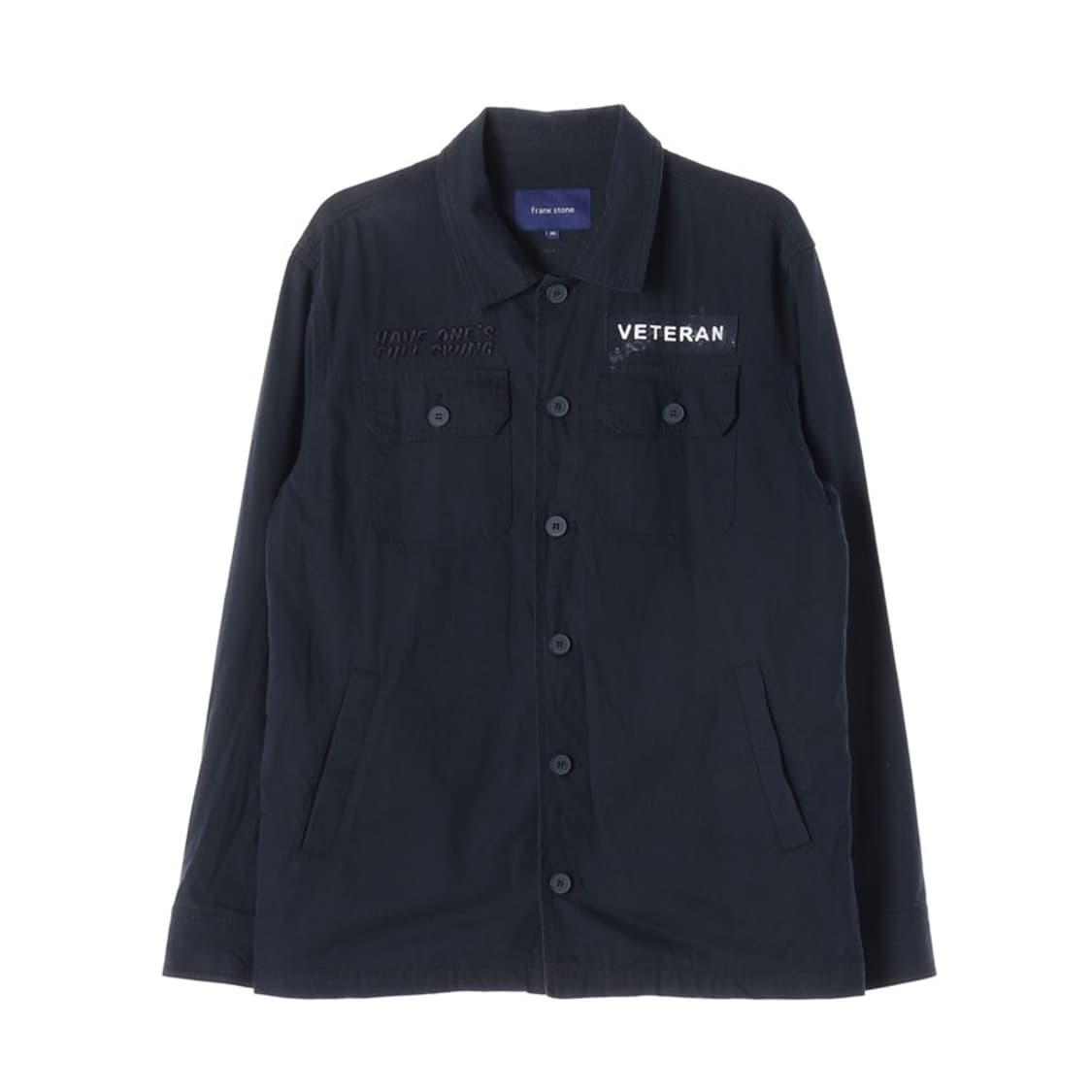프랭크스톤 VETERAN 패치 워크 셔츠 자켓 M 상품이미지1