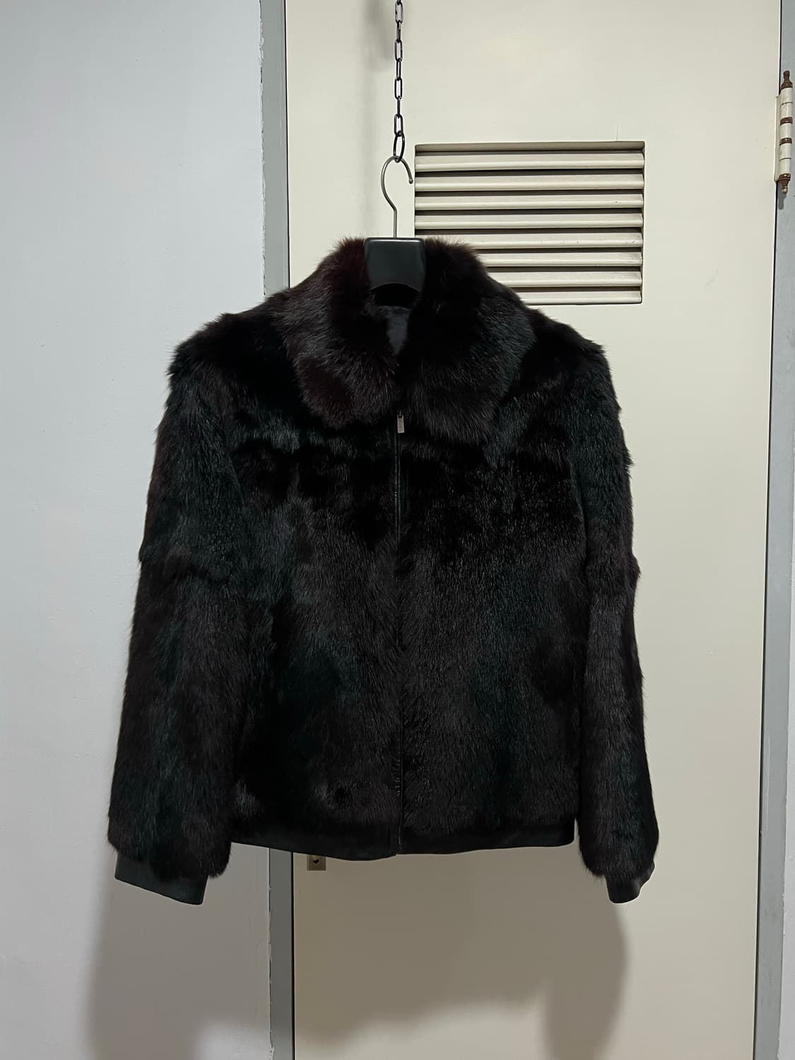 래빗 퍼 자켓 상품이미지1