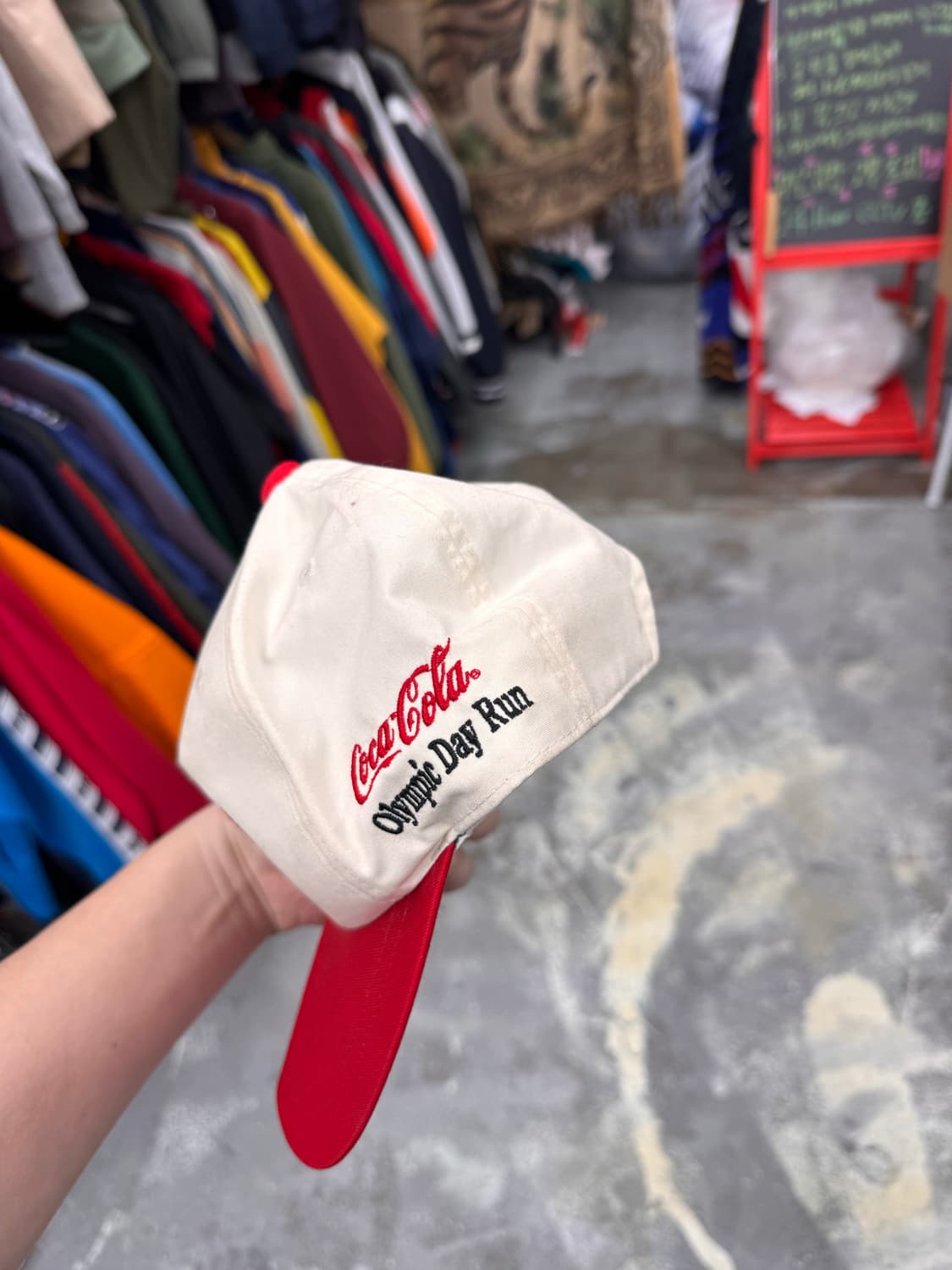 90s 올림픽 코카콜라 빈티지캡  상품이미지7