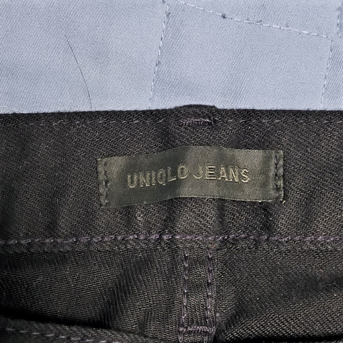 [35] 유니클로 셀비지 블랙진 상품이미지5