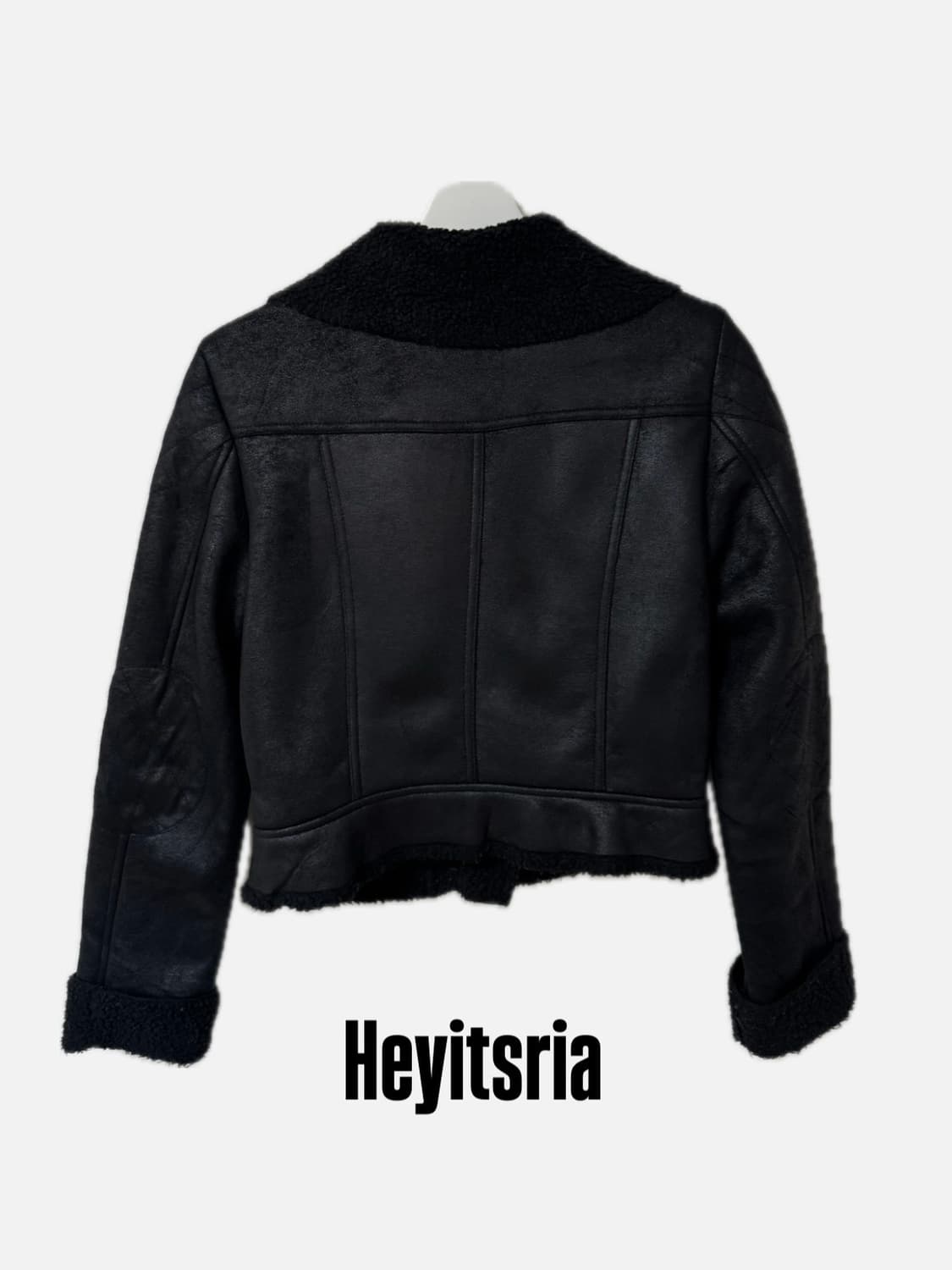 블랙 무스탕 상품이미지2