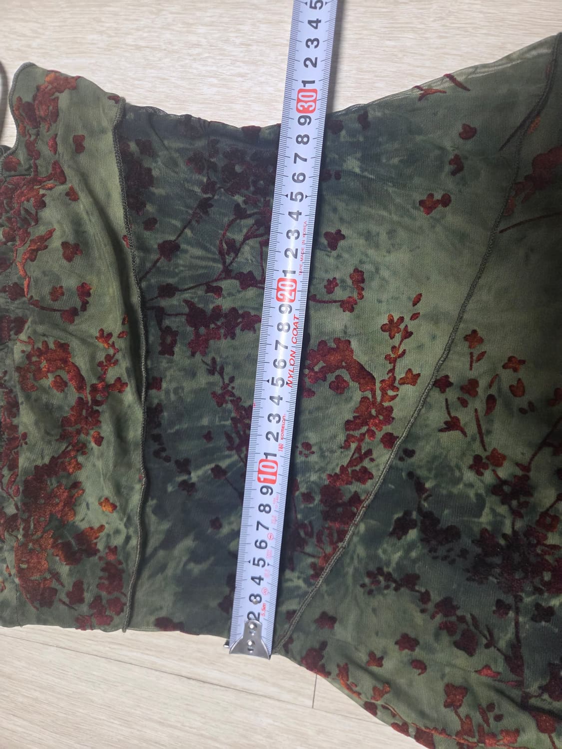 레트로 캐미 원피스 튜닉 꽃무늬 상품이미지4