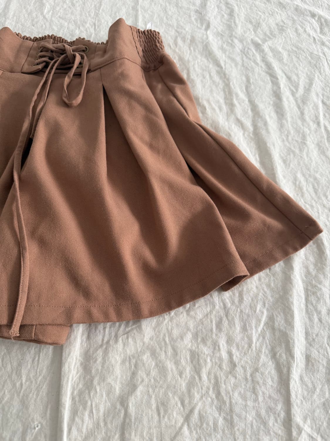 콜자 모카 라떼 갸루 러블리 미니 스커트 팬츠 상품이미지5