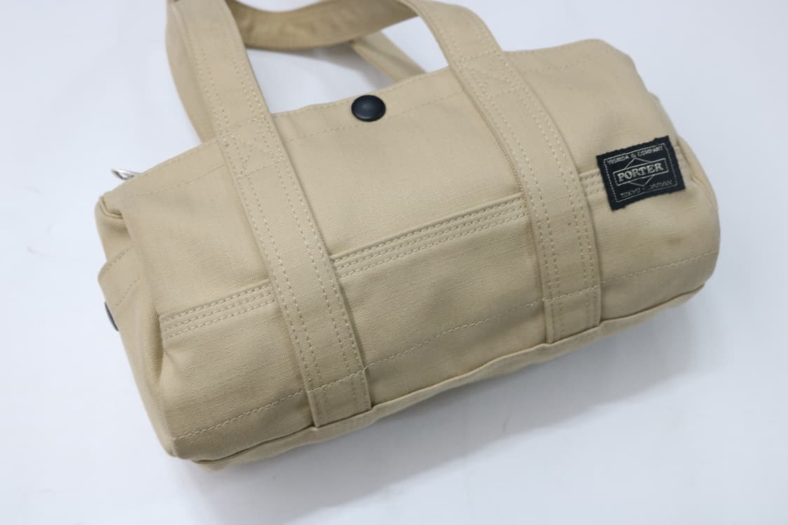 포터 베이지 미니 보스턴백 상품이미지4