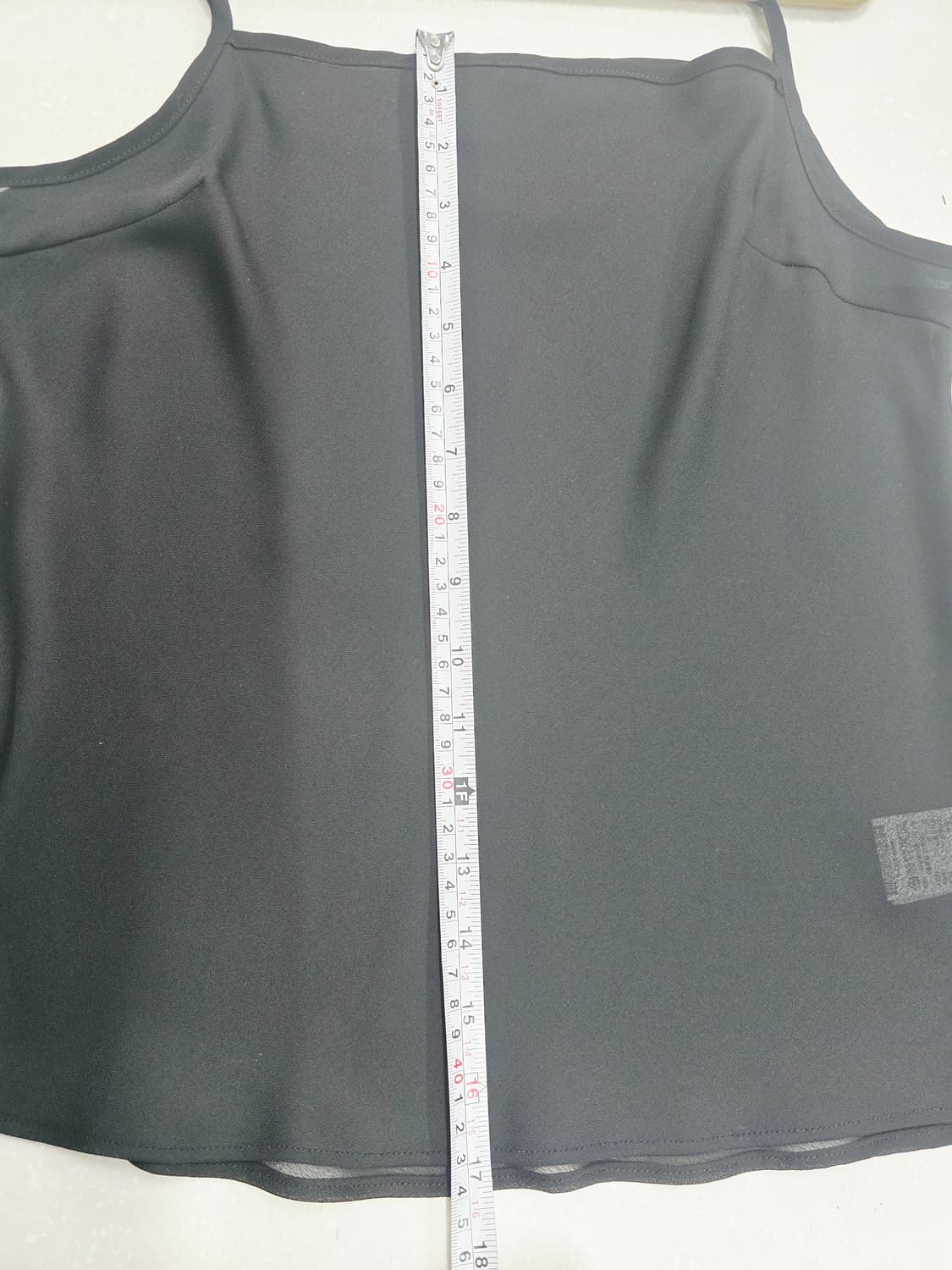 온앤온 블랙 쉬폰 나시 탑 상품이미지7