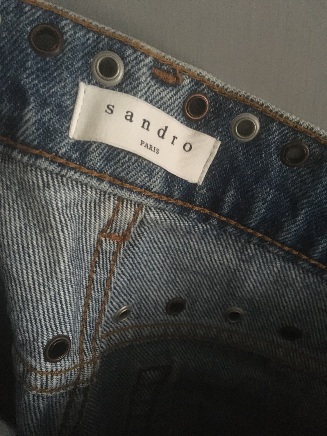 산드로 데님 팬츠 38사이즈 상품이미지6