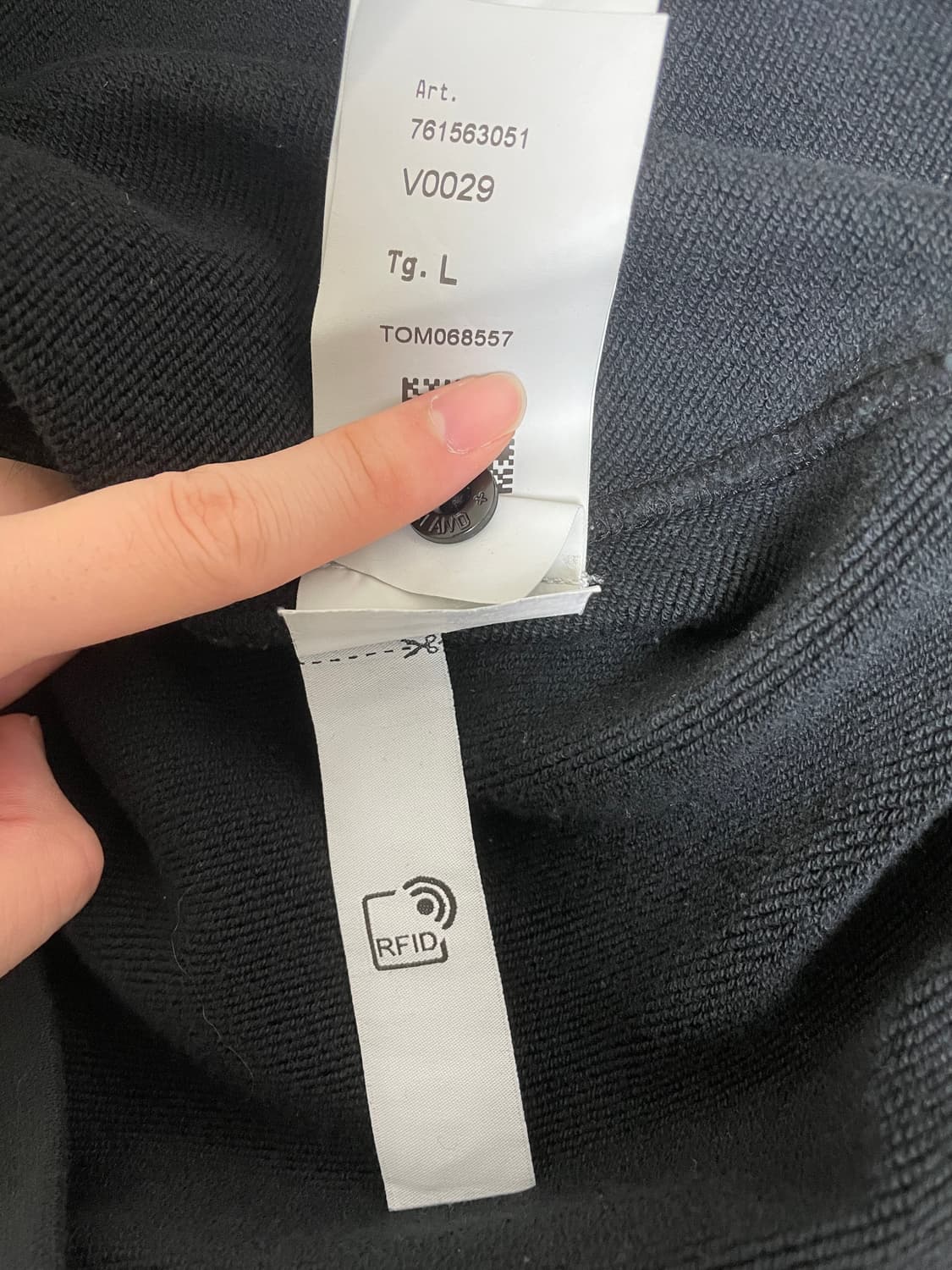 스톤아일랜드 맨투맨 블랙 새상품급 상품이미지10