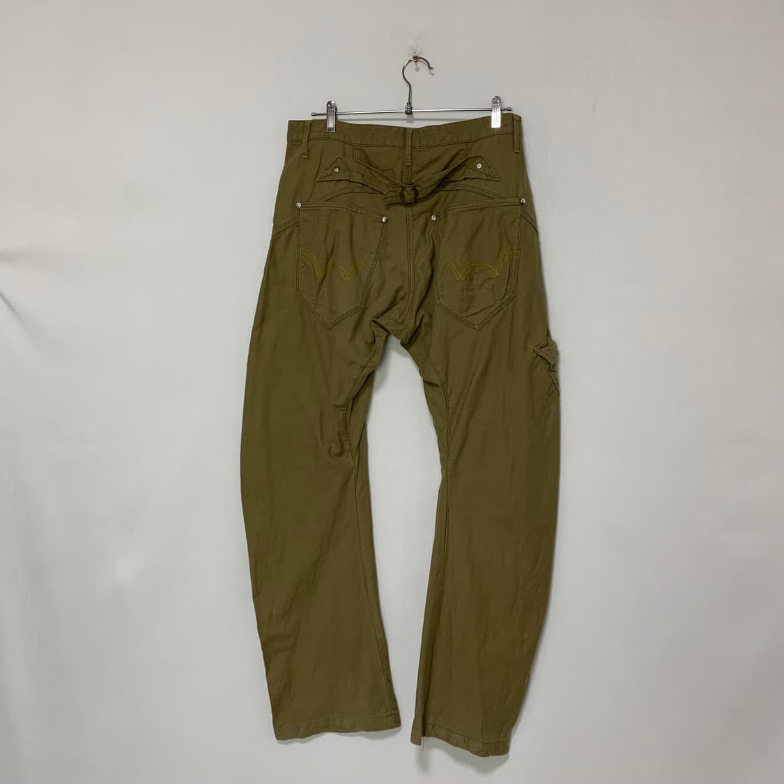 에드윈 벨트 포인트 포켓 카고 팬츠 34인치 빈티지 y2k 00s 상품이미지5