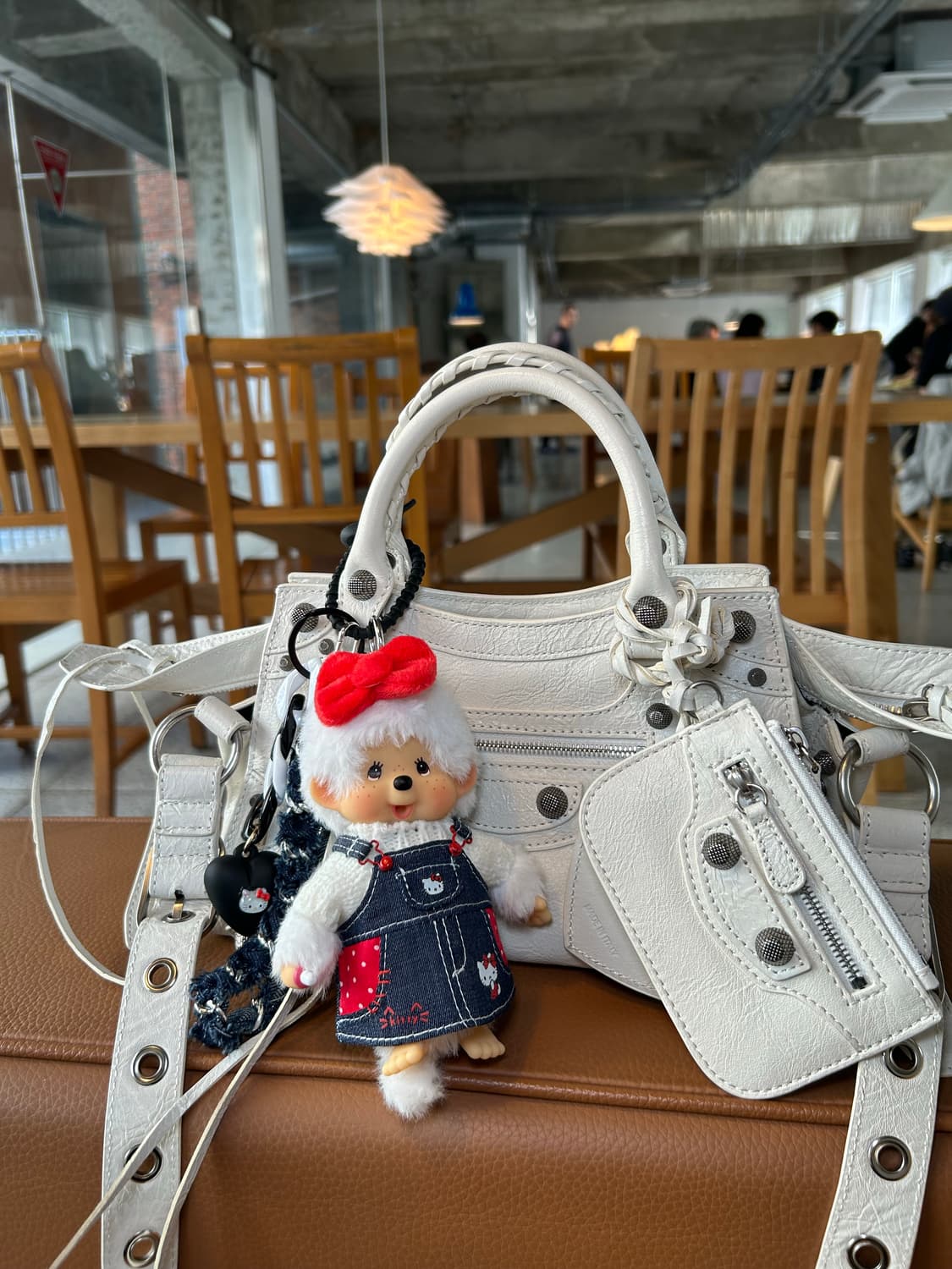 (85) 🐒정품몬치치 커스텀키링♥️키티무드 데님키치 상품이미지7