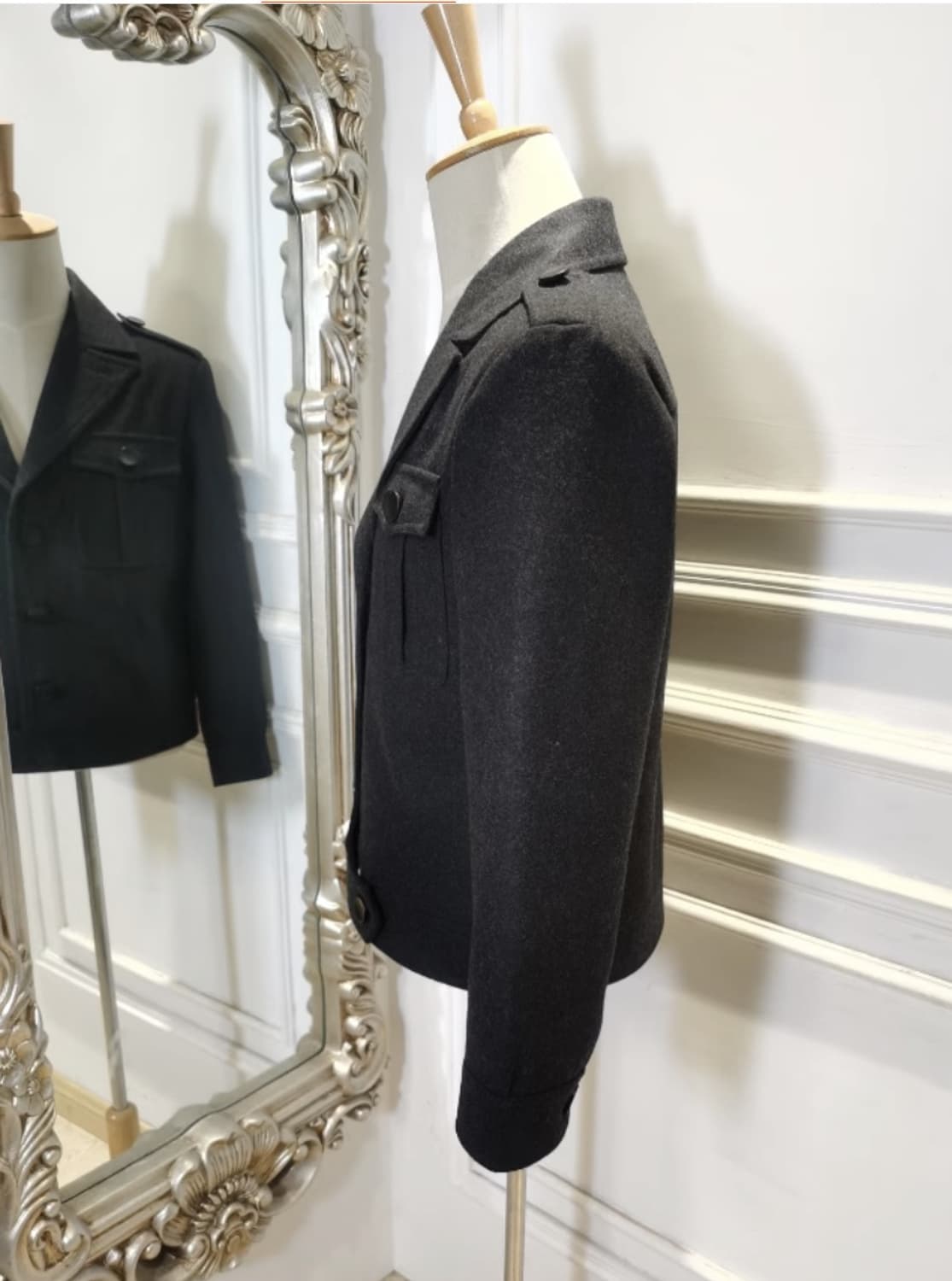 닉우스터 밀리터리 크롭 자켓 /  xl 105 상품이미지4