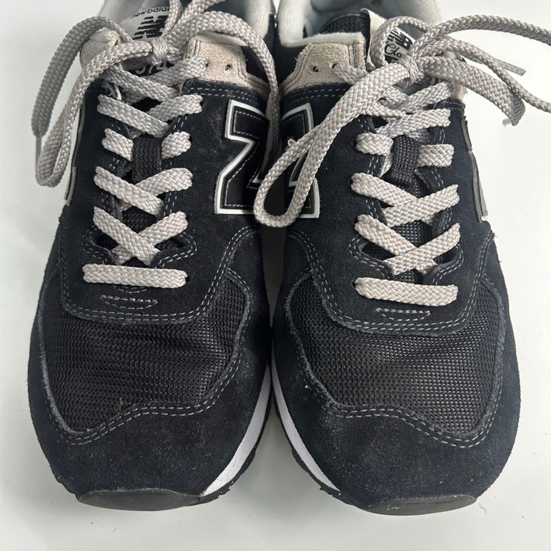 NEW BALANCE 574 클래식 블랙 스니커즈 275 상품이미지4