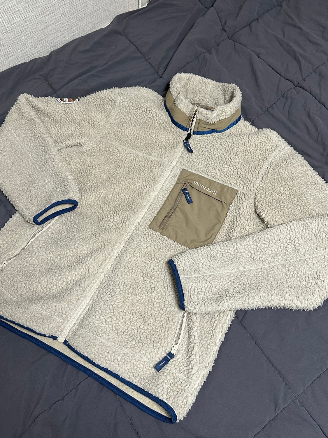 몽벨 양털 후리스 뽀글이 플리스 미디움  상품이미지2