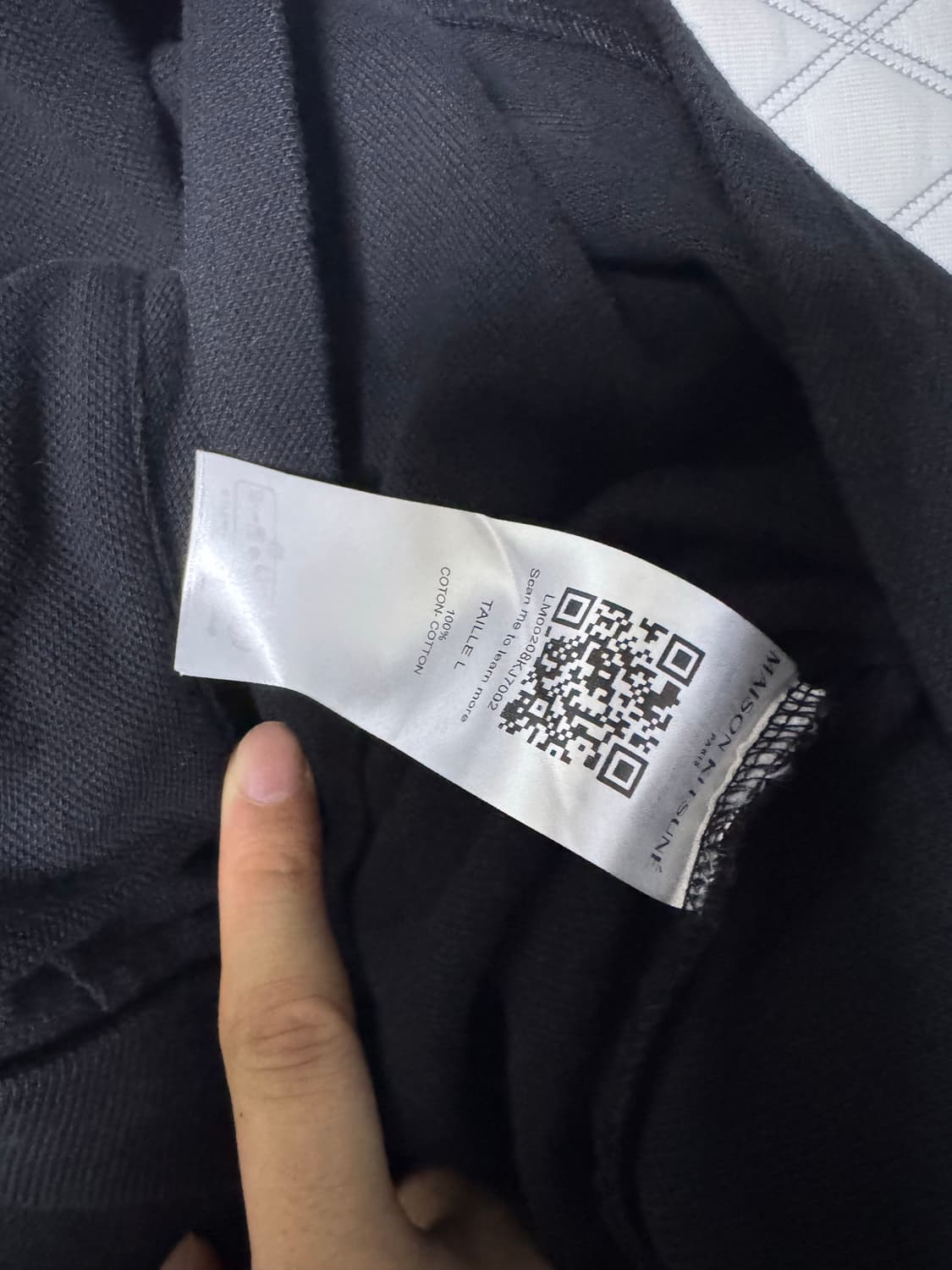 메종 키츠네 폭스 헤드 패치 카라티 상품이미지4