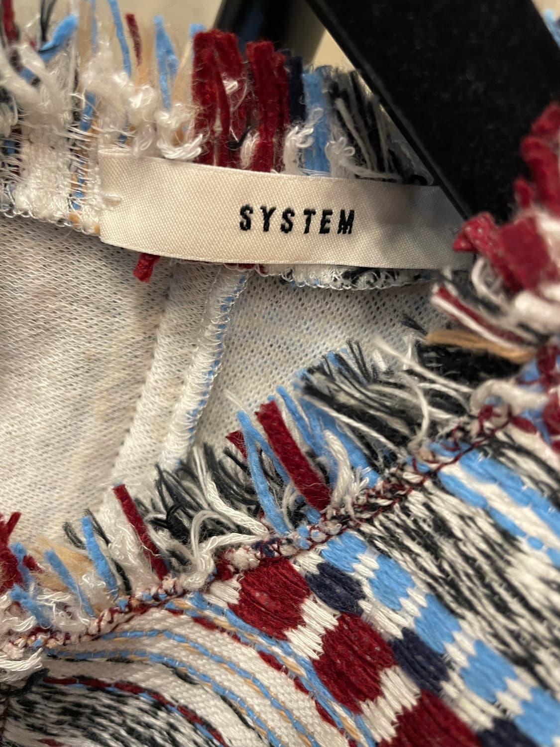 시스템 트위드 크롭 55~66 상품이미지8