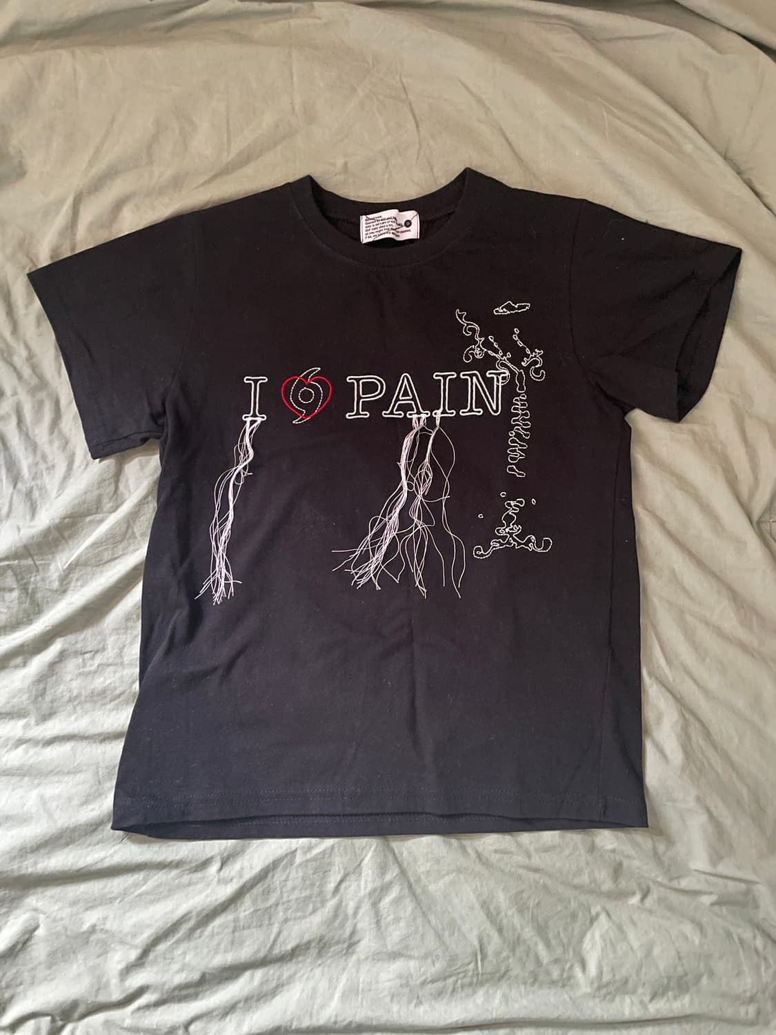 [604service] I ♡ PAIN TSHIRT (M) 상품이미지1