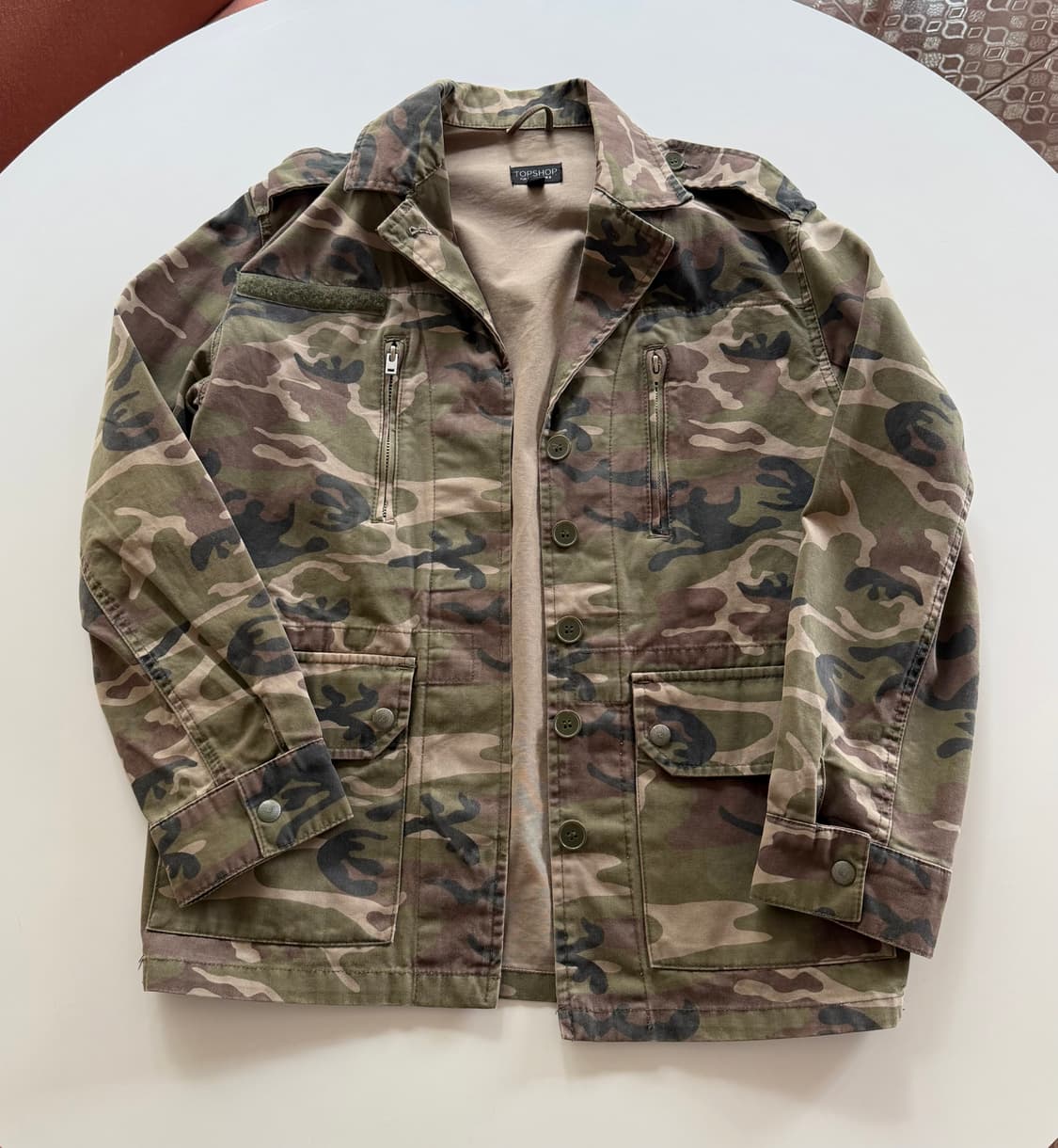 밀리터리 자켓 by TOPSHOP (size 36) 상품이미지1