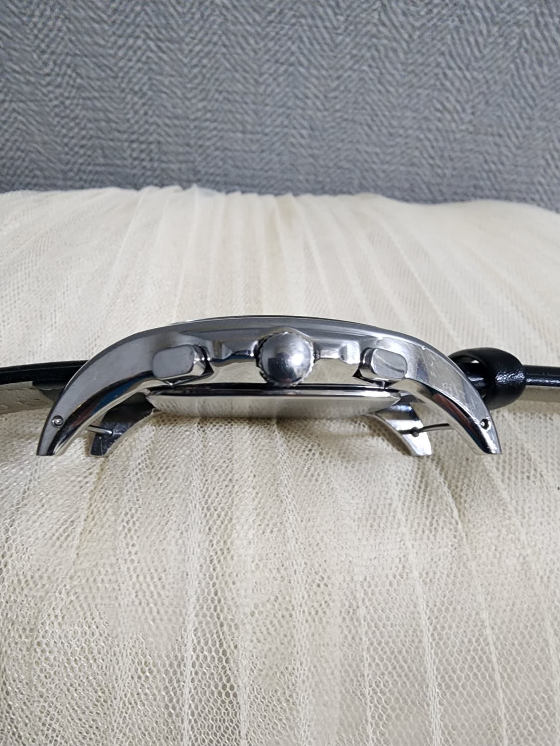 LANTZ 란츠 크로노그래프 가죽 시계 상품이미지9