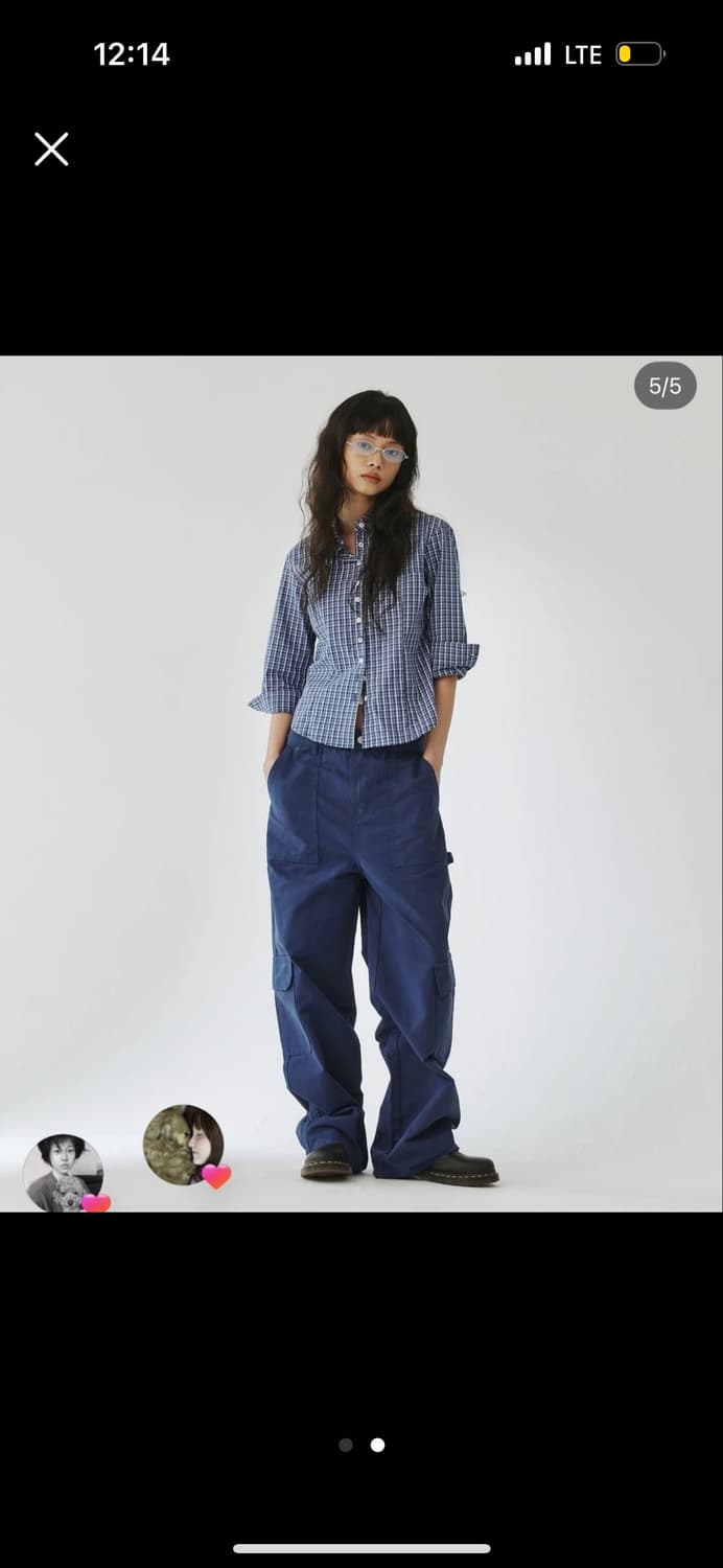 플리즈프로젝트 셔츠 + 레이어드캡맨투맨 새상품 상품이미지2